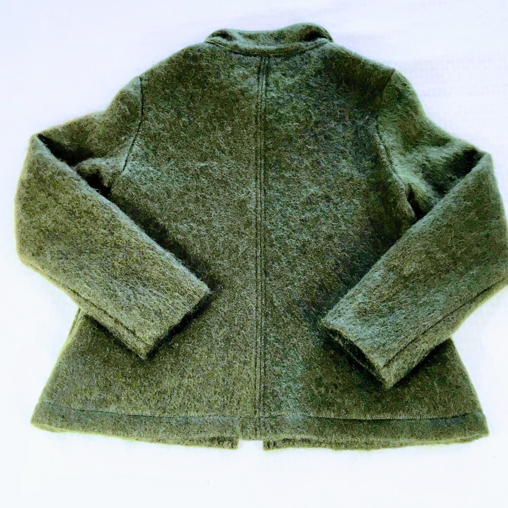 Andrea Reynders Repurposed Wool Full Zip Jacket - Picture 3 of 6